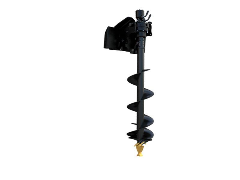 Auger Attachment for Electric Walk-Behind Skid Steer